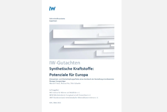 IW-Gutachten Synthetische Kraftstoffe: Potenziale für Europa