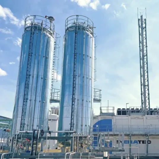 Tanklager bereit zur IBN